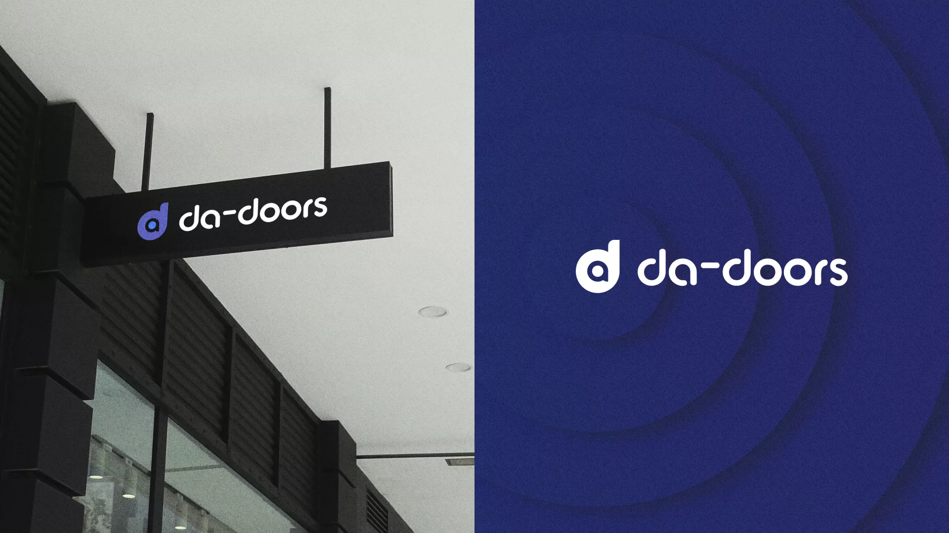 Разработка логотипа компании по продаже дверей в Белорецке